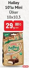 ÜLKER HALLEY 10'LU MİNİ ÜLKER HALLEY 10'LU MİNİ